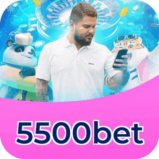 Plataforma 5500bet mostrando interface moderna, jogos certificados e recursos de segurança licenciados